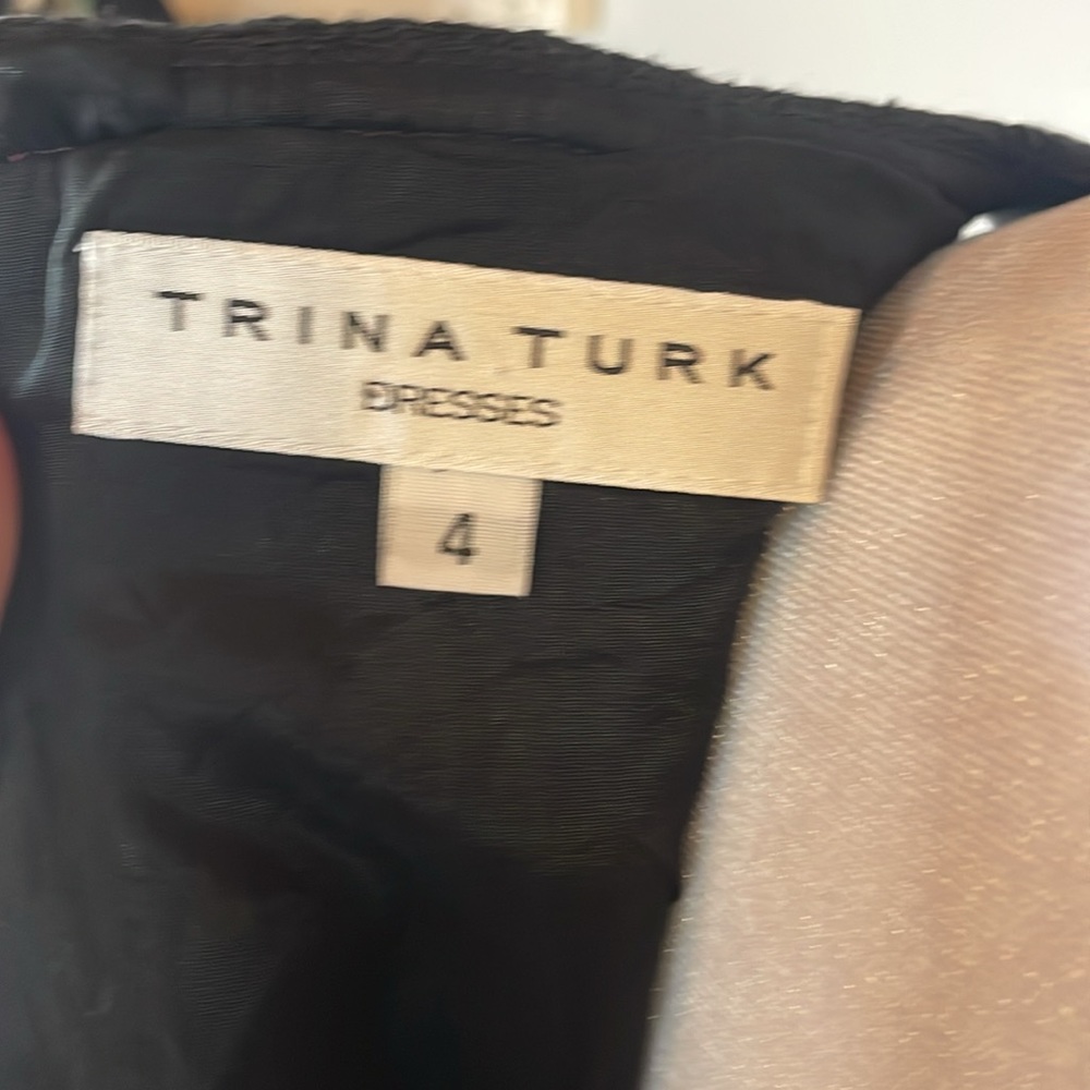 [Trina Turk] “Abela” Black Knit Dress - Size 4 - Picture 9 of 9